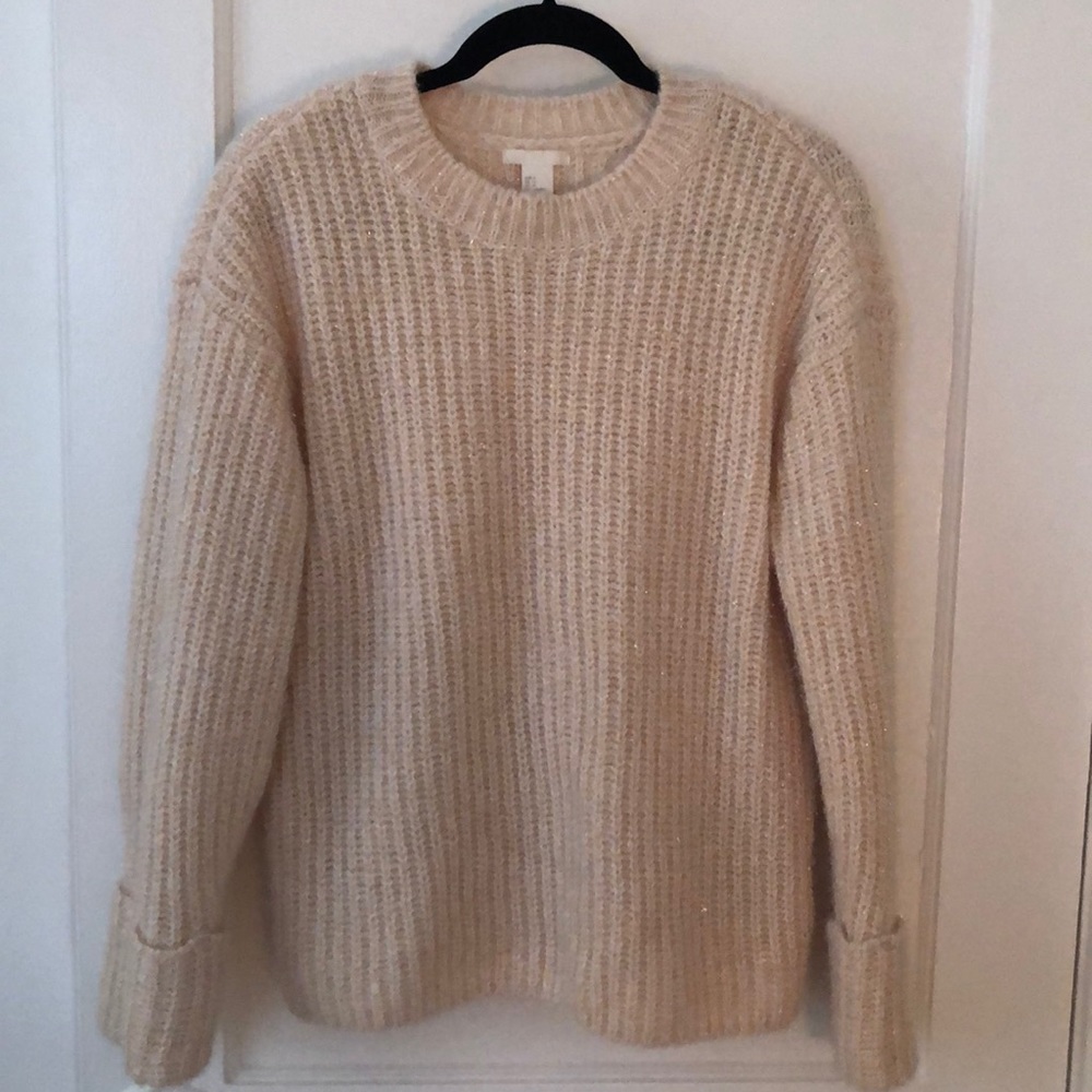 H&M Small Sparkly Iridescent Sweater